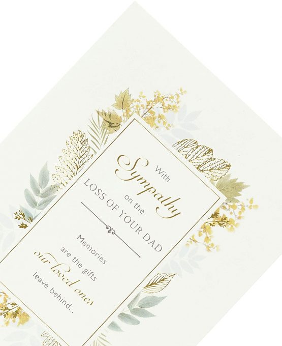 Dad Sympathy Card - Sorry for Your Loss Card - Condolence Card - Bereavement Card - Image 4