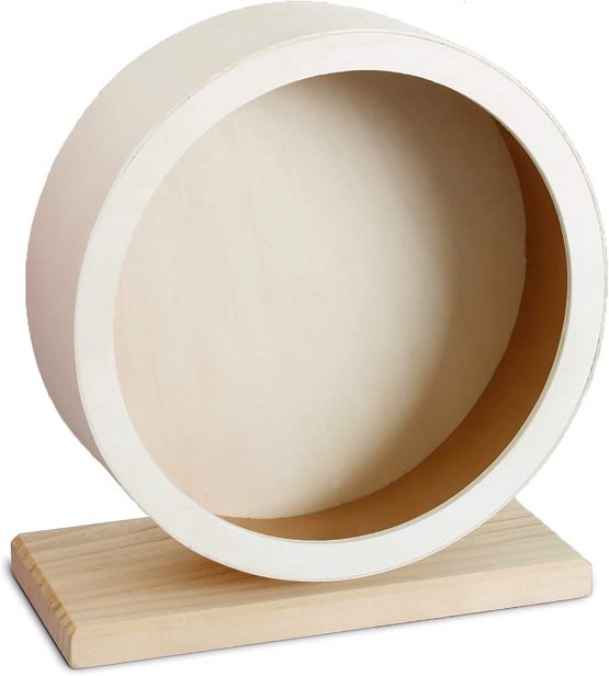 Dehner 4205340 Toy Wheel Motion Diameter 20 cm Natural Wood Medium