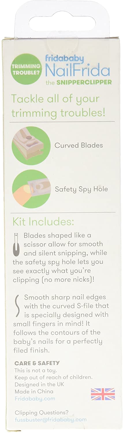 Fridababy NailFrida The SnipperClipper Set, White, 2 Count (Pack of 1) - Image 4