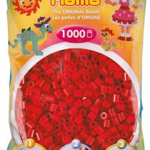 Hama Beads 207-22, Dark Red (1000 Midi Beads)