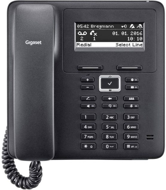 Gigaset Pro S30853-H4002-R101 Maxwell Basic IP Phone - Black - Image 4