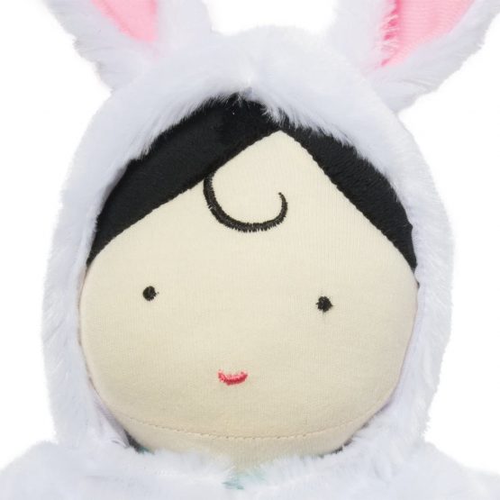 Manhattan Toy Snuggle Baby Doll and Hooded Bunny Sleep Sack - Image 2