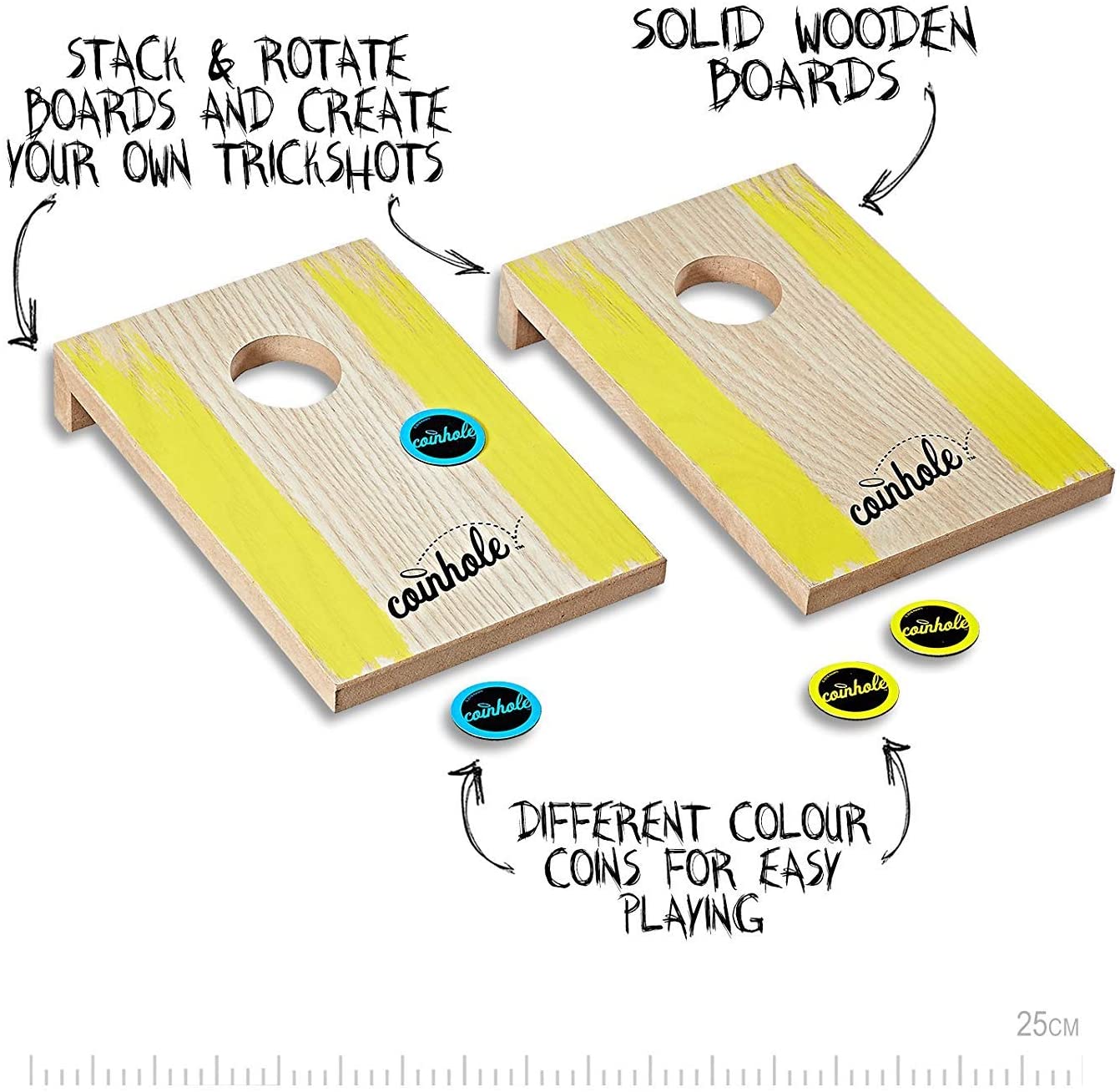 Coinhole Game, Multicolor - Image 4