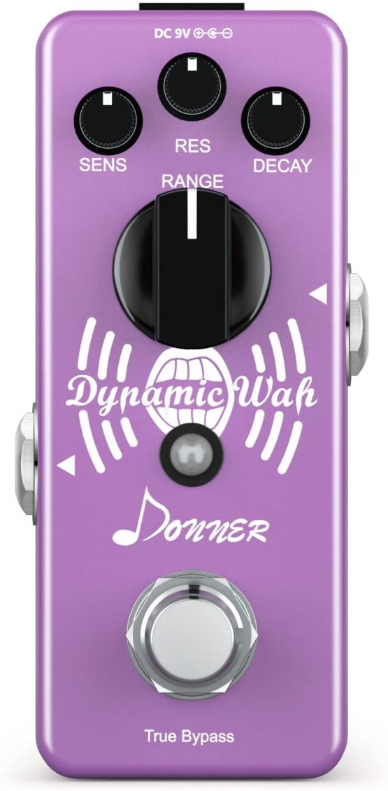Donner Mini Auto Wah Pedal Dynamic Wah Guitar Effect Pedal - Image 3