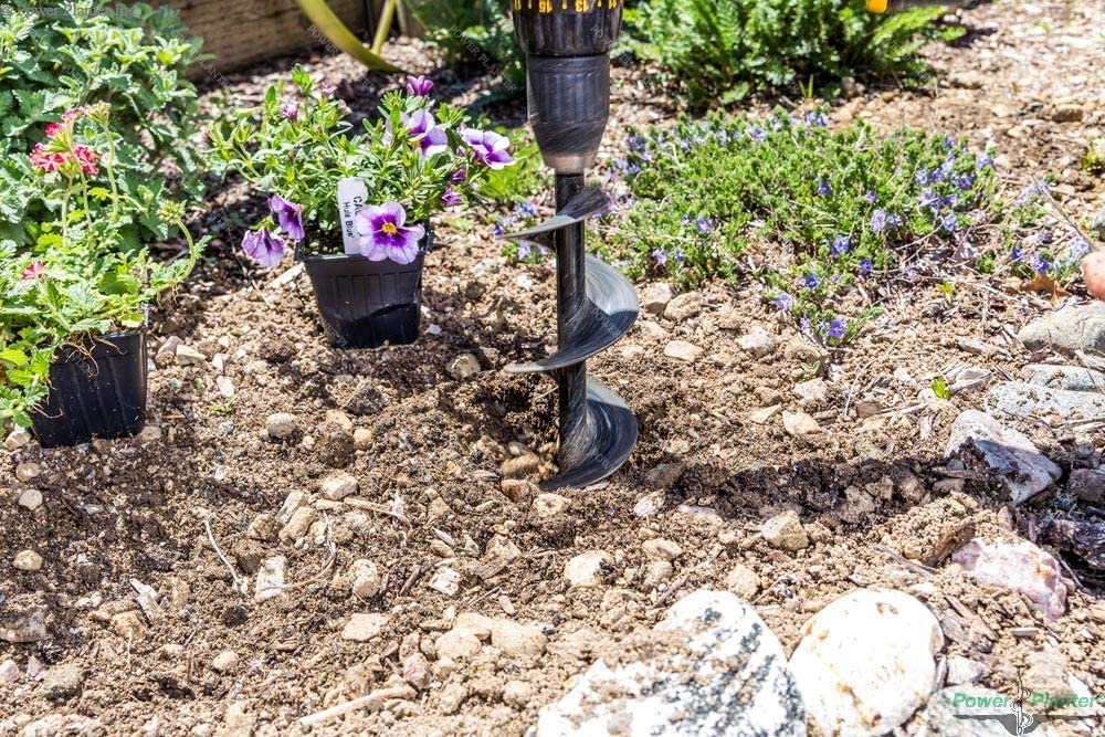 Power Planter 312 Model, Garden Soil Cultivator, Hand Drill Digger Auger, Handcrafted in USA, Deep Cultivating - Image 4