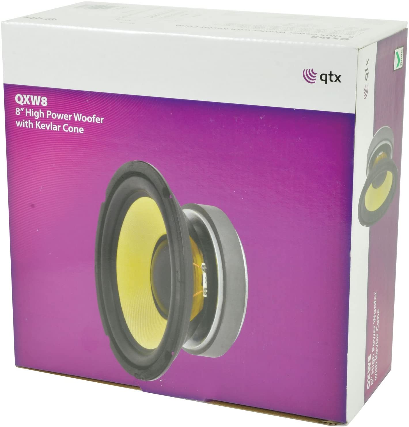 High Powered Woofer With Aramid Fibre Cone, Black, 20 cm (Confezione da 1) - Image 3