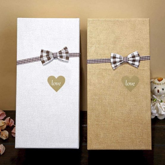 Hybsk Color Coding Dot Labels 30mm Kraft Love Heart Stickers (Kraft) - Image 4