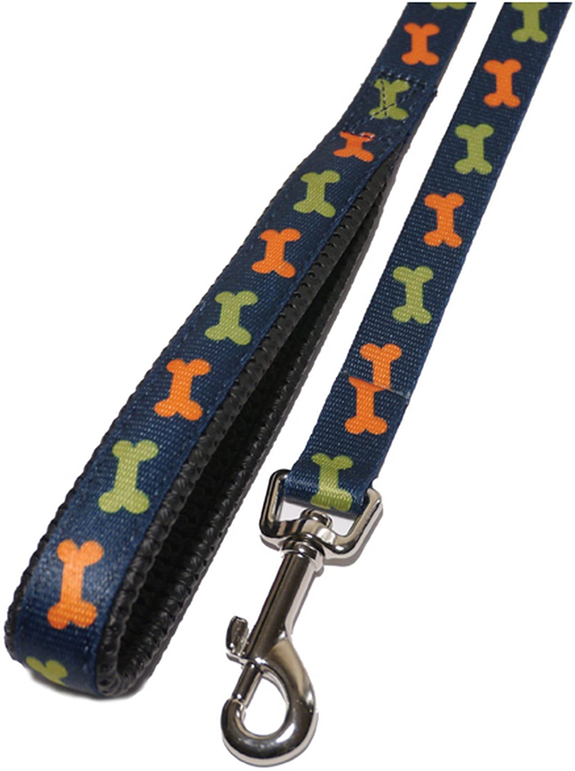 Rosewood Wag-n-Walk Lead Star, 3/4-inch, Black/ Hot Pink, Black/Pink - Image 2