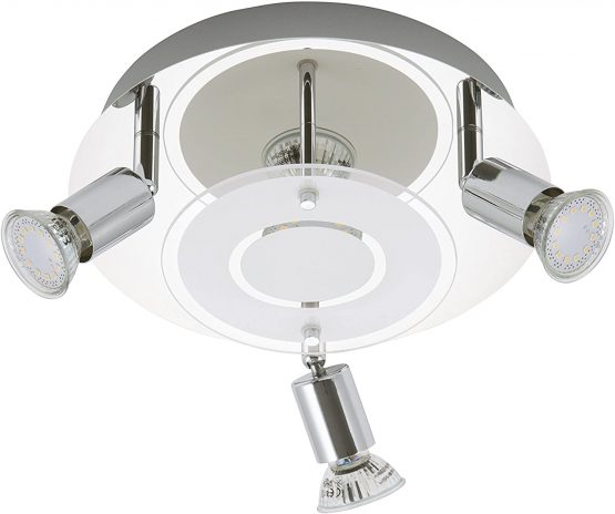 Briloner Ceiling Lights/LED Spotlights, Metal, Chrome, GU10, 3 W - Image 2