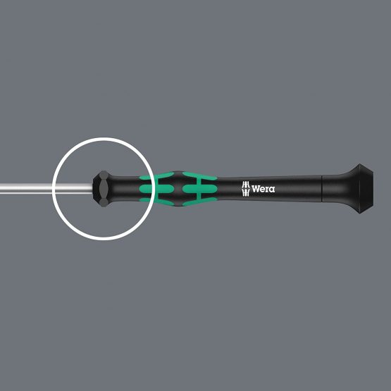 Wera Kraftform Micro Screwdriver - Slotted Tip 2.0 Mm - Image 2