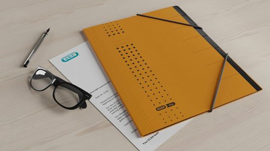 Elba Bürosysteme 42495GB Index File Recycled Card 450 g/sqm A4 7 Compartments Yellow - Image 2