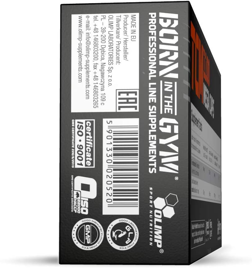 OLIMP SPORT NUTRITION Olimp Labs TCM Capsules, 1100 mg, Pack of 120 Mega Capsules, 120 count (Pack of 1) - Image 3