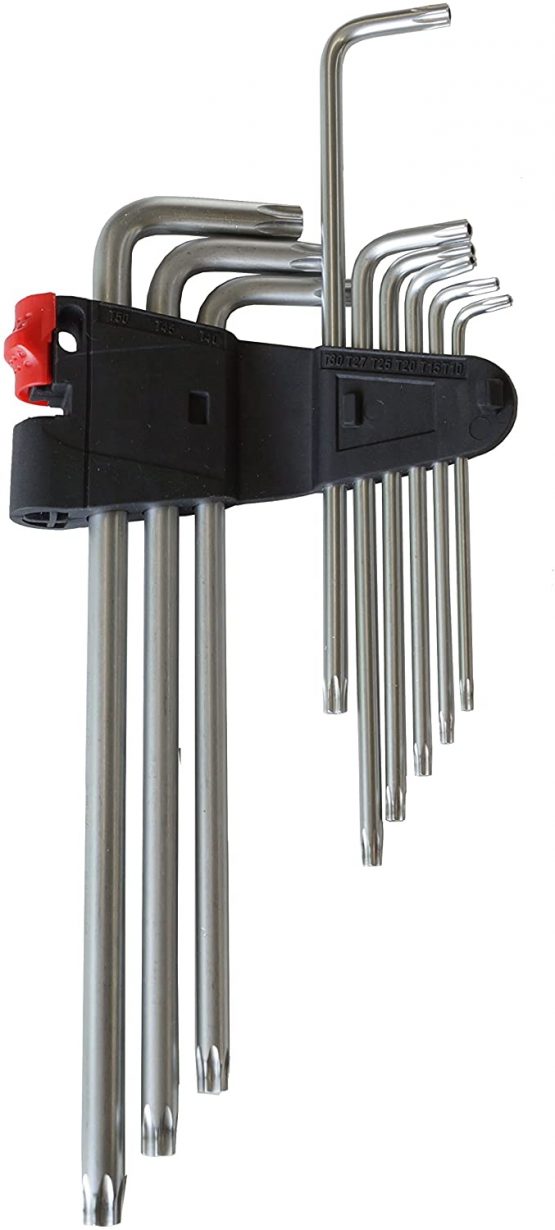 CON:P B20780 Allen Key, Set of 9 Pieces