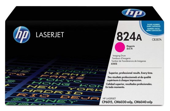 HP CB387A 824A LaserJet Image Drum, Magenta, Single Pack
