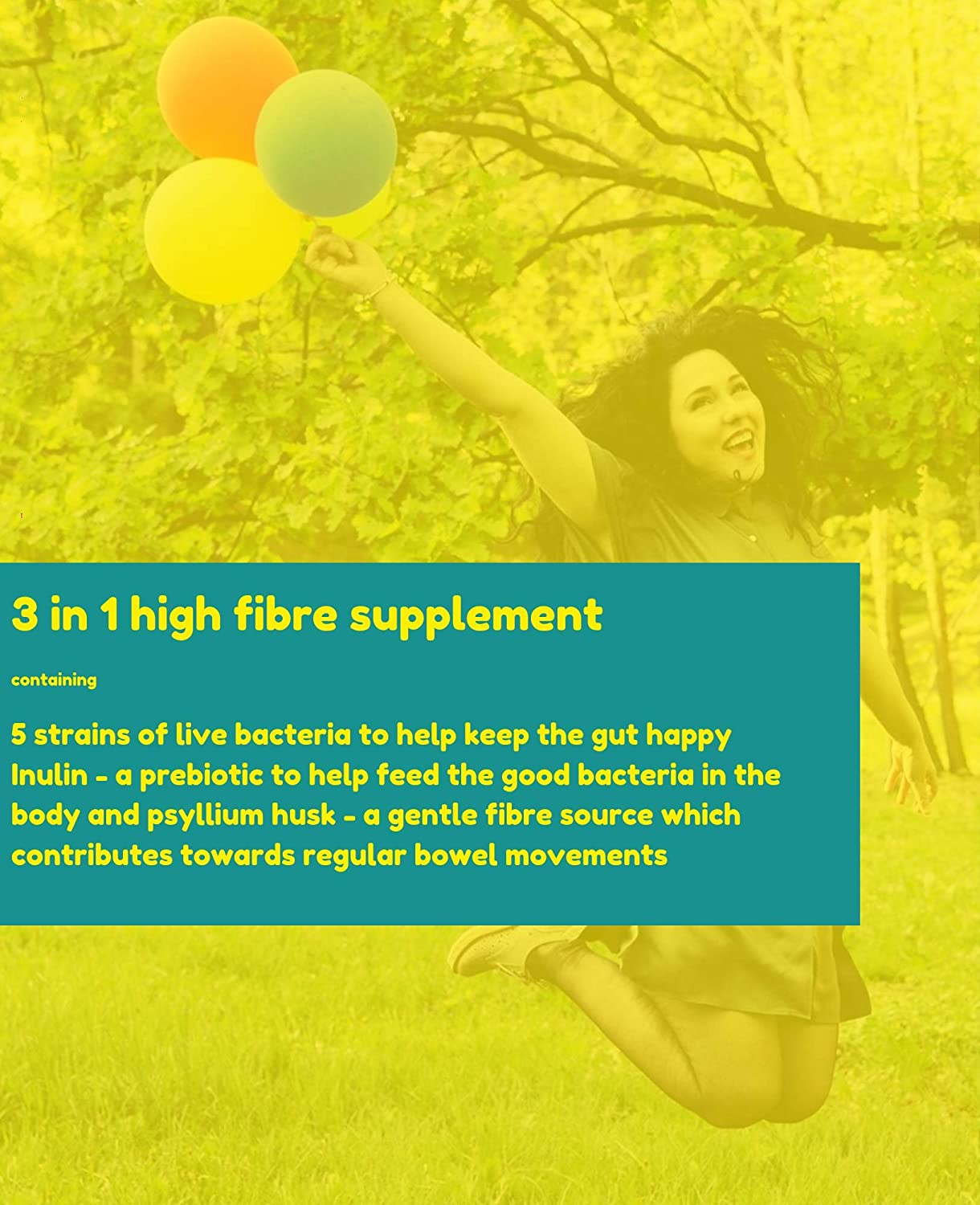 Lepicol Original 3in1 Formulation - Contains Psyllium Husk, Inulin and 5 Strains of Live Bacteria - 180g Powder - Image 4