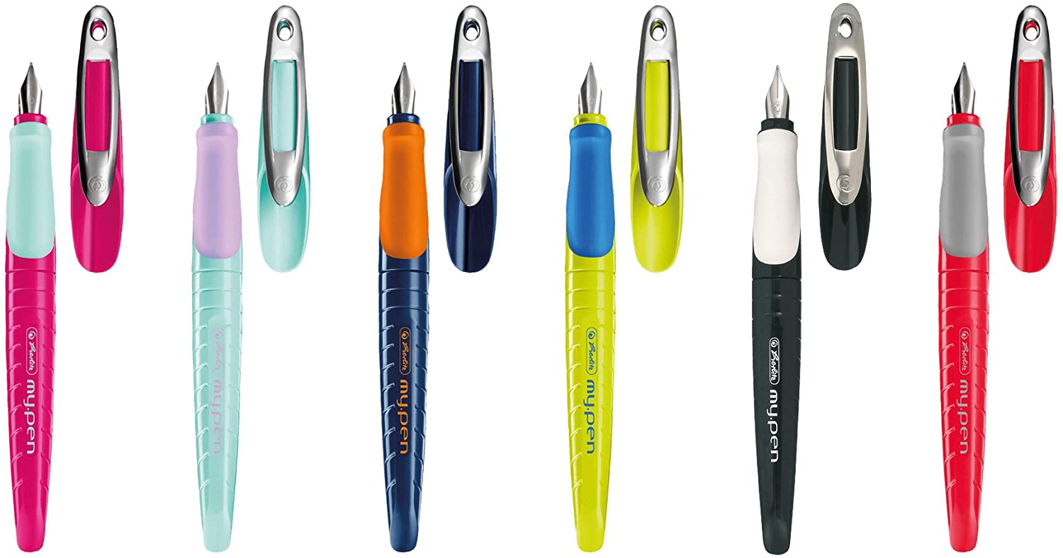 My.Pen Fountain Pens Large Assorted Colours, multicolored - Image 2