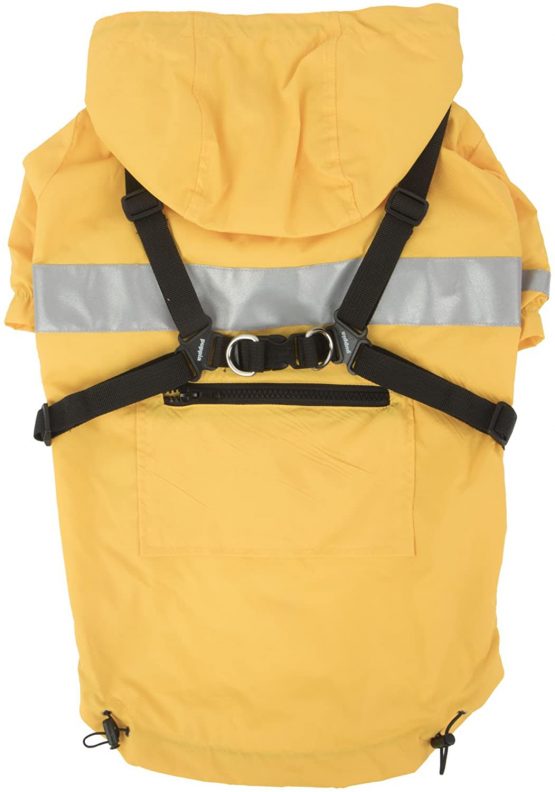 Puppia PLRA-JM9320-YE-S Yellow Wilderness Pet-Coats, Small