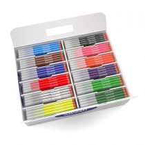 Swash TC300BD Komfigrip Colouring Pens, Class tray, Broad Tip (Pack of 300)