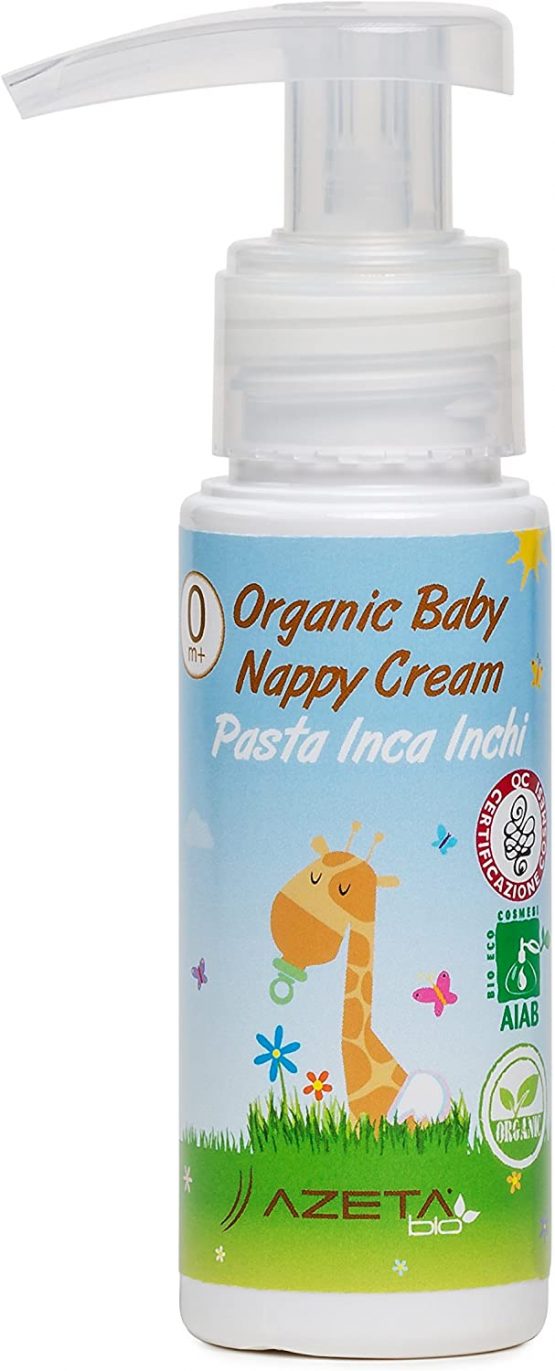 Organic Baby Nappy Cream - AZETAbio - 50 ml