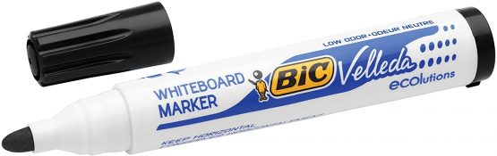 BIC 904937 - BIC Velleda Whiteboard Marker 1701 Black 904937 - Image 4