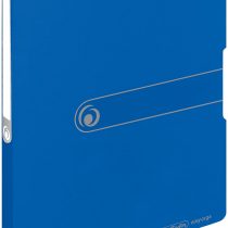 Herlitz 11205713 Ring Binder A4 Polypropylene 2 Ring Binder 2.7 cm Spine, 16 mm Capacity, Opaque Black 16 mm Filling Level 16 mm opak Blau