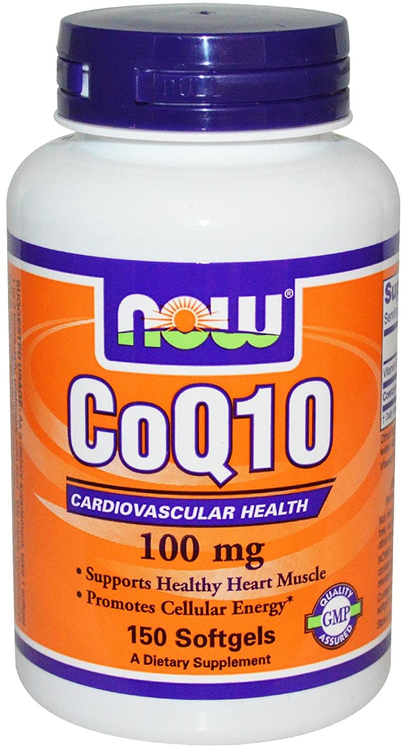 Now Foods Coq10 Capsules, 100 mg, Standard, 150Count BigaMart