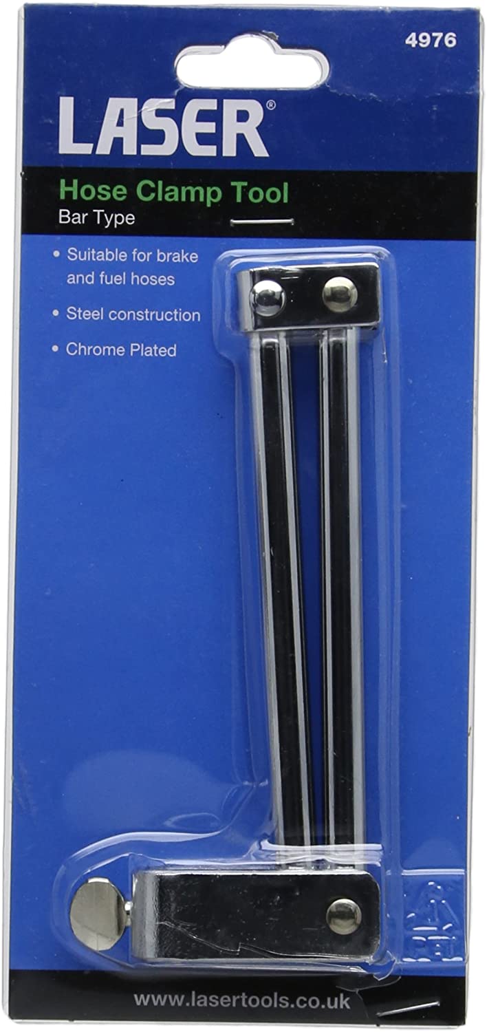 Laser 4976 Hose Clamp Tool (Bar Type) ,Silver