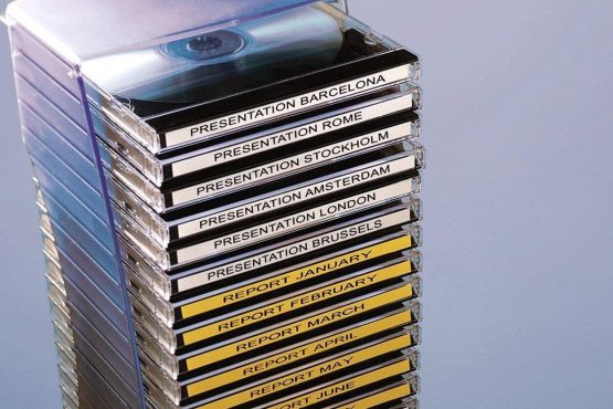 5 x Dymo D1 Standard Labelling Tape 45808 (S0720880) 19mm x 7m - Black on Yellow - Image 4