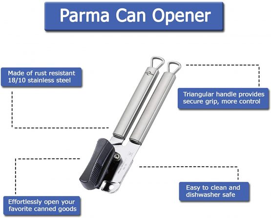 Küchenprofi Parma Can Opener, 8.5", Silver - Image 3