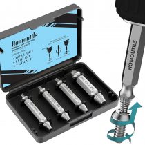 Damaged Screw Extractor Kit Stripped Screw Extractor Set DIY Hand Tools Gadgets Gifts for Men Hassle Free Broken Bolt Extractor Screw Remover Sets