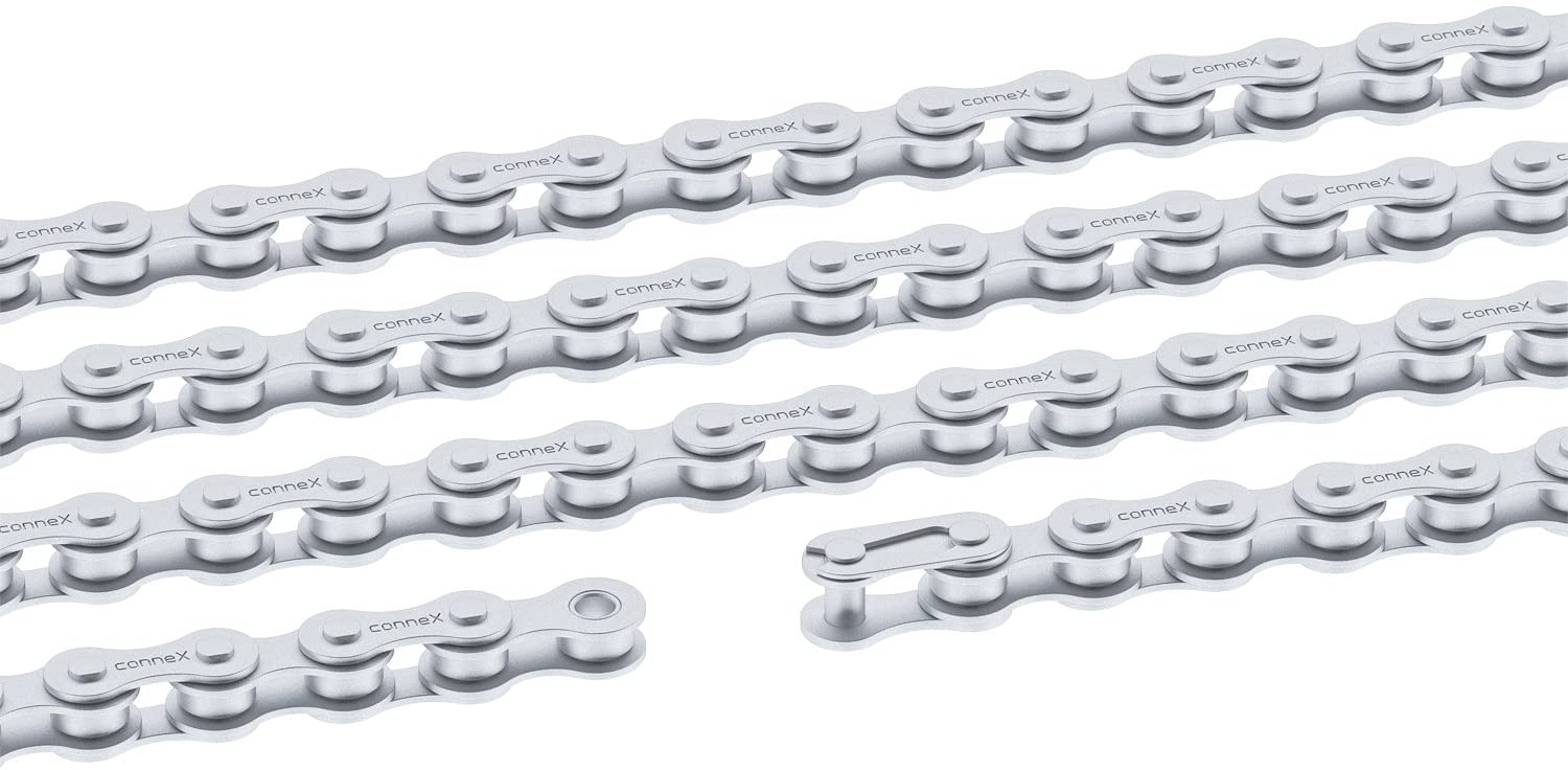 Wippermann Connex Chain Galvanised Single Speed - Silver, 1/2×1/8´´, 1/8 -inch