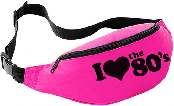 I Love the 80's Bum Bag