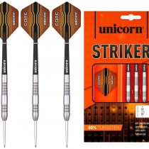 Unicorn Core XL Striker Darts, Silver, 25 g