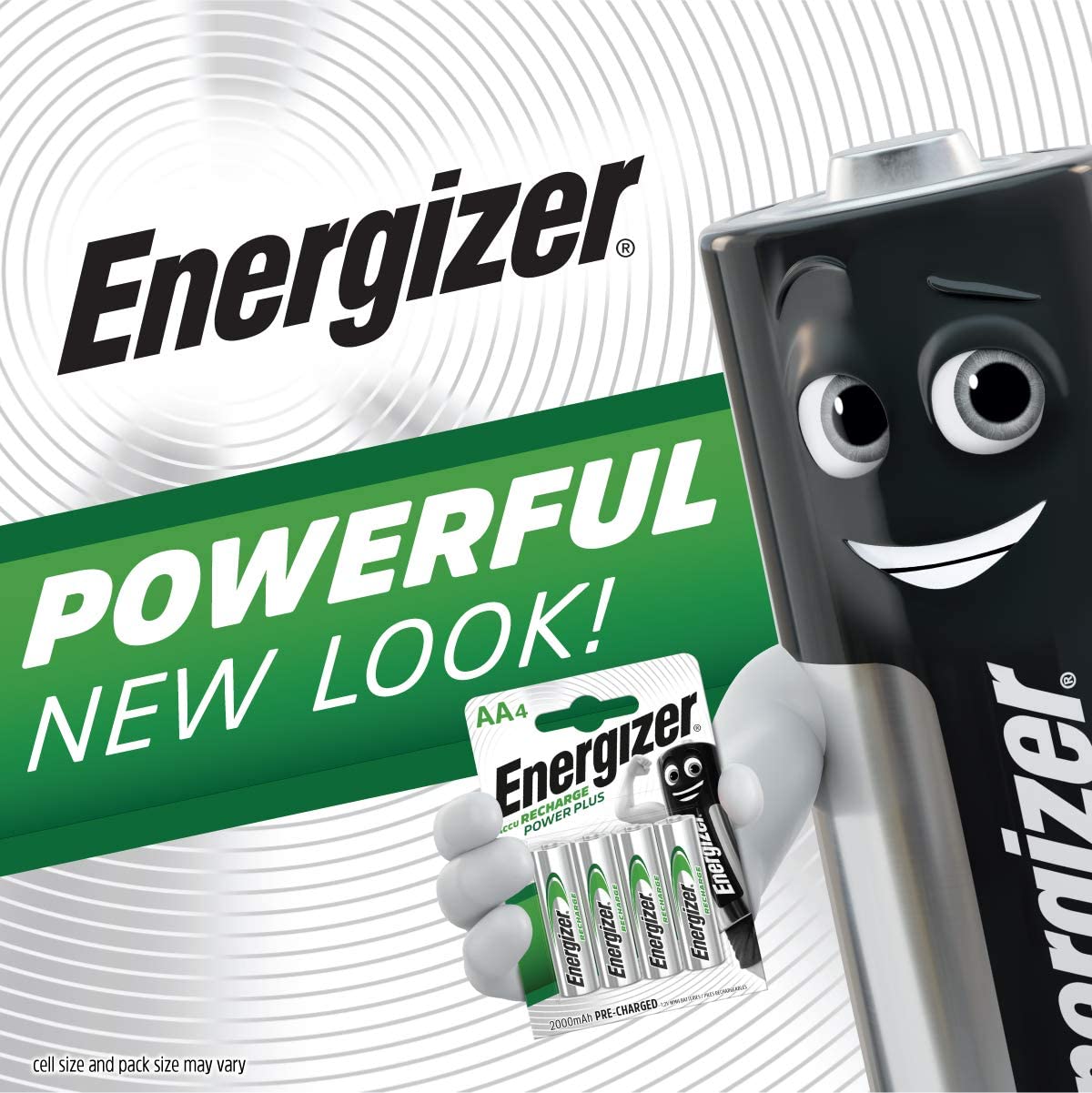 Energizer Recharge Power Plus, Rechargeable 9V Battery (1 Pack), 175 mAh NiMH, Fire Alarms, Smoke Detectors, Radios, Toys - Image 2