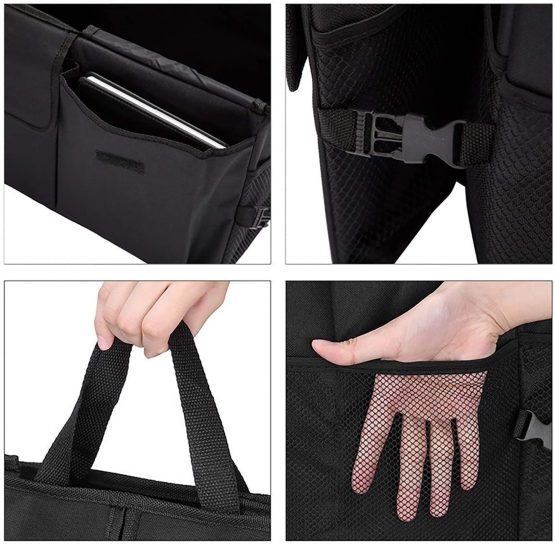 MGDAM Car Boot Organiser Bags Trunk Organiser Vehicle Storage Box Foldable Car Storage Bags Travel Storage Bag for Tidy Auto Organization & car boot storage box - Image 4