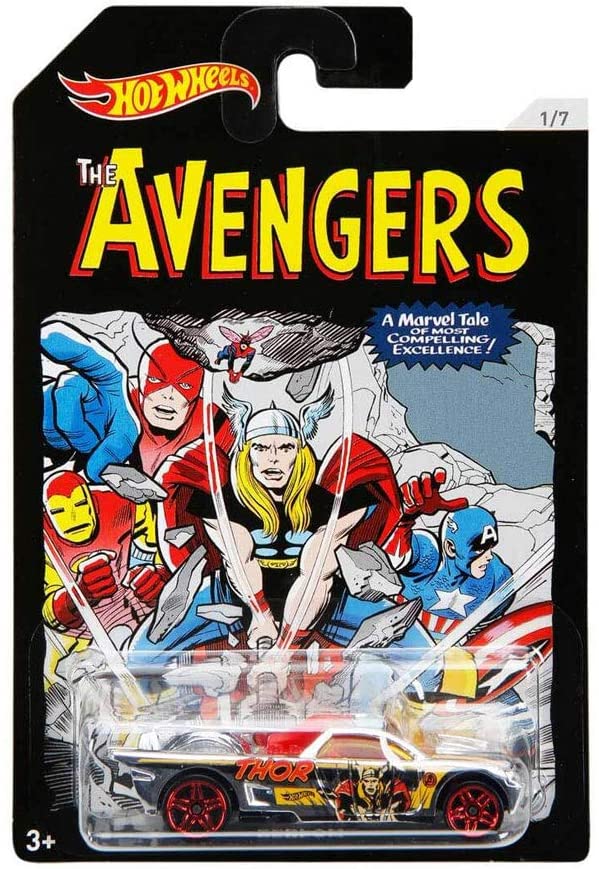 Hot Wheels Avengers 3 Assortment, Blue - Image 3