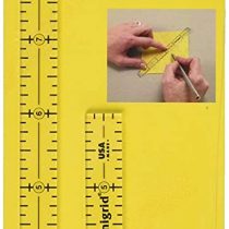 Dritz Omnigrid Ruler Trio-4 inch, 6 inch and 12 inch (pack of 3)
