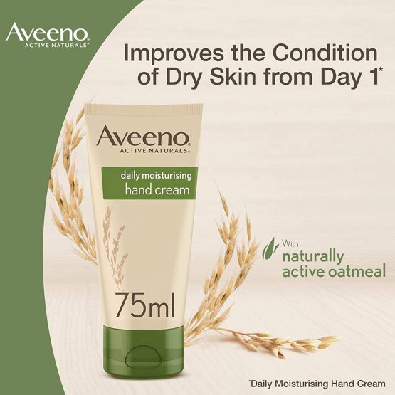Aveeno Daily Moisturising Hand Cream, For Normal to Dry Hands, 75ml - Image 2
