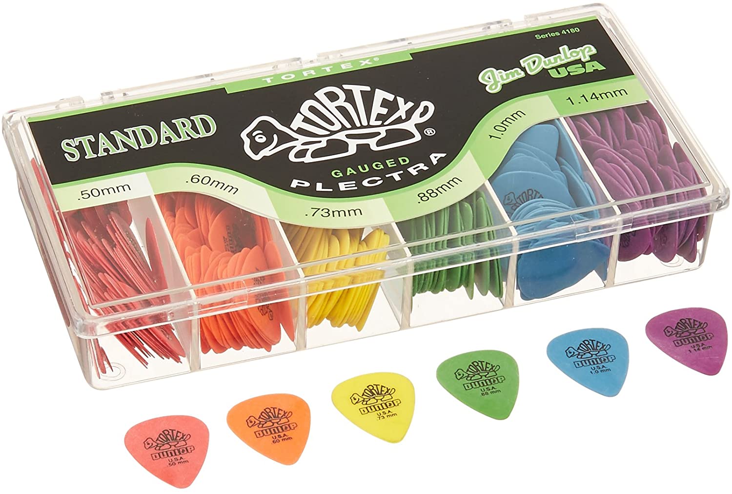 Tortex,Regular Cabinet Guitar Pick,432 (4180), Multicolor