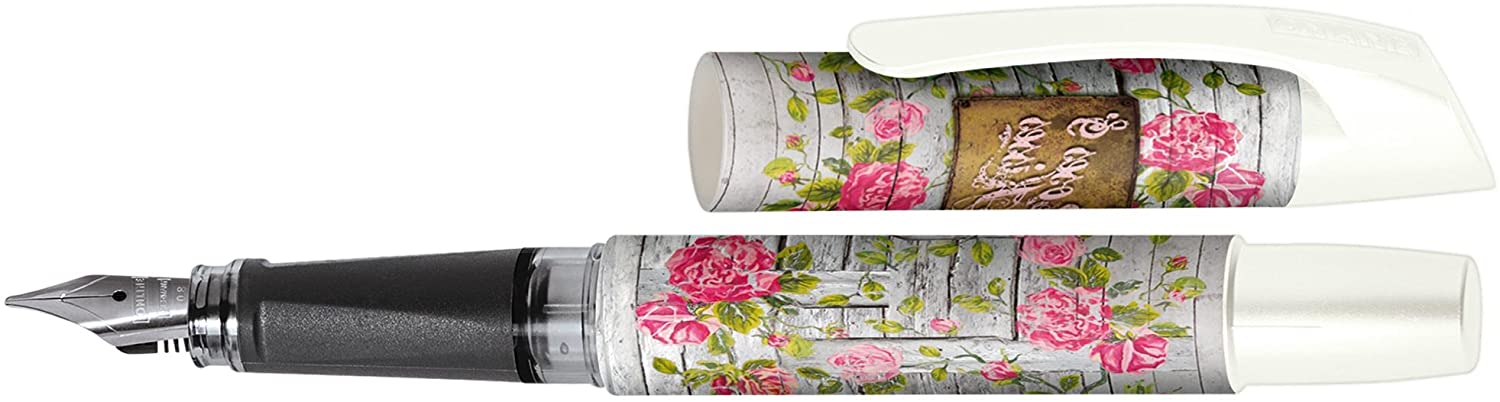Calligraphy fountain pen/Best writer, ONLINE Campus Rose, iridium nib size 0,8 mm, ergonomic soft grip