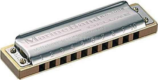 Hohner Marine Band Deluxe M200504X Harmonica Eb
