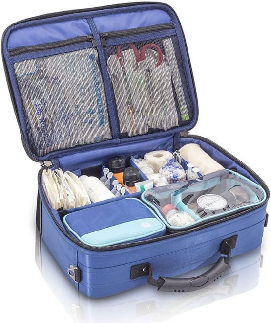 ELITE BAGS Community Home Cosmetic Case - Blue - Image 3