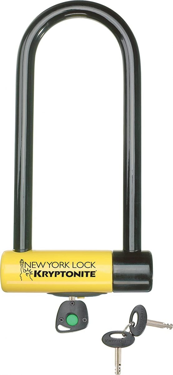 Kryptonite New York Lock M18-WL U-lock - Black/Yellow