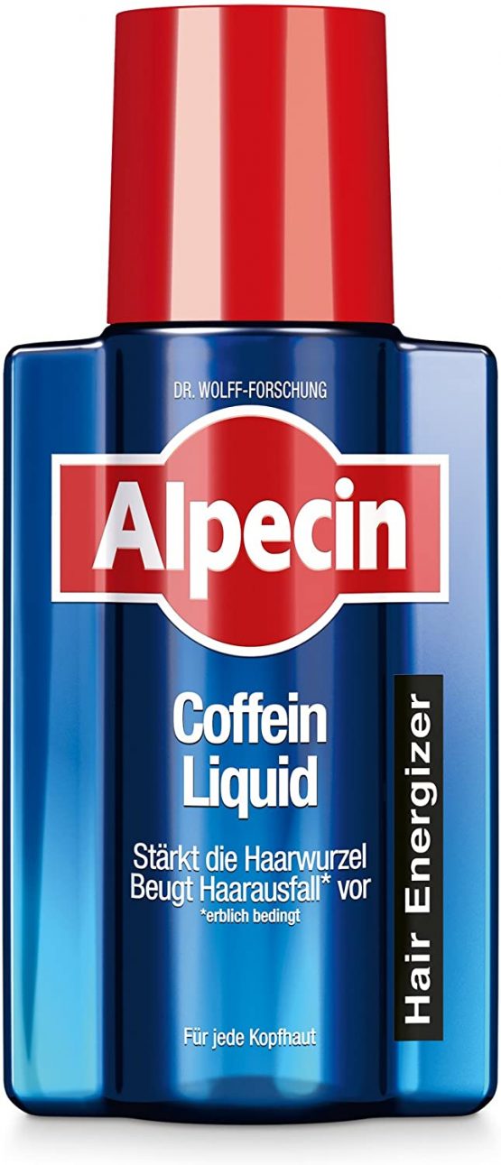 Alpecin Caffeine Liquid 1x 200ml | Prevents and Reduces Hair Loss | Natural Hair Growth Shampoo for Men | Energizer for Strong Hair | Hair Care for Men Made in Germany