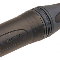 Neutrik NC5MXX-B 5-Pin Male Cable MT, Black Finish with Gold Contacts