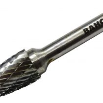 Bahco F1625M06X BHF1625M06X Tungsten Carbide Rotary Burr with 28/14 Tooth, Silver