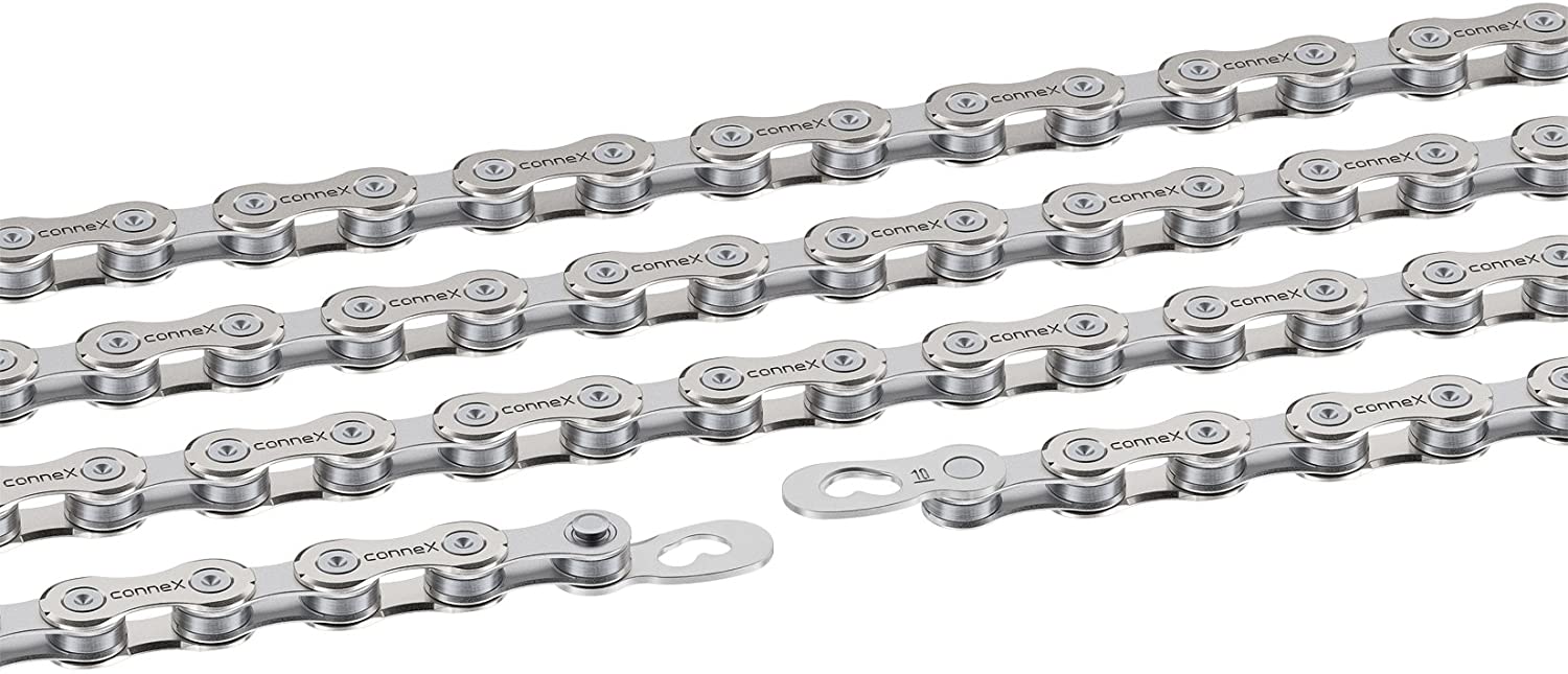 Wippermann Connex Chain 10SX 10 Speed Stainless Steel Nickel - Silver