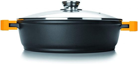IBILI Round Dish with LID Evolution 36 cm, Cast Aluminium, Multi-Colour - Image 2