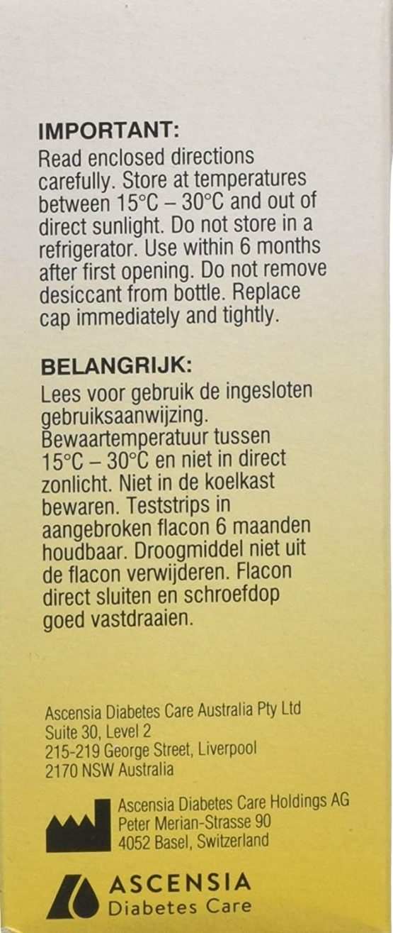 Diastix, Urine Glucose Test Strips, 50 Count BigaMart