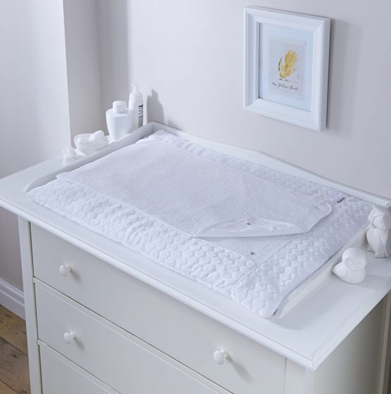 Clair de Lune Luxury Marshmallow Changing Mat (White) - Image 2